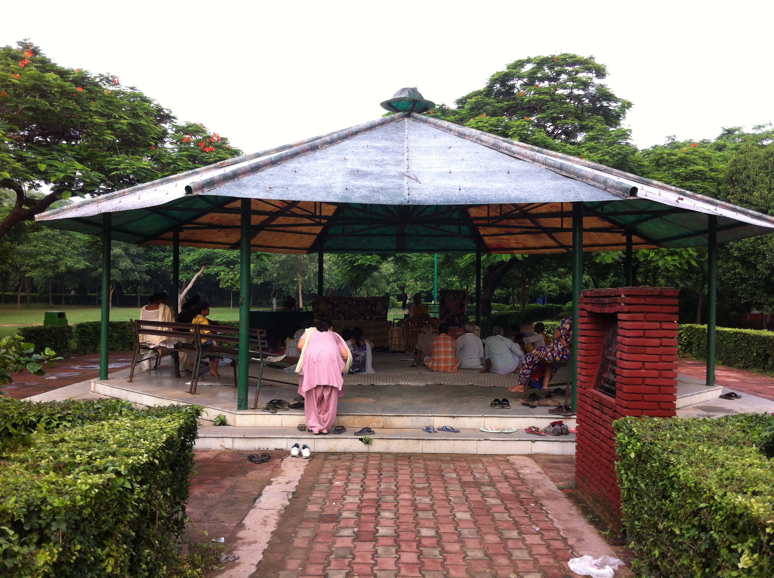 delhi gulmohar park water shed 1 Delhi