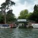 Footbridge in Henley-on-Thames city