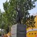 Dismantled monument to Lenin in Melitopol city