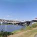 Barrandov Bridge (1988) in Prague city