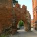 Brama zamku niskiego in Toruń city