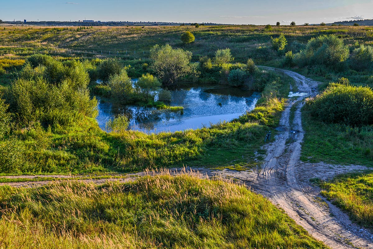 Лужа река карта