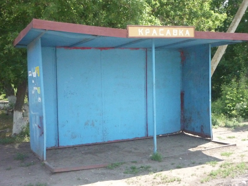 Остановка автобусов (Балашов, Самойловка, Саратов) - Красавка