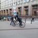 Скульптура почтальона с велосипедом в городе Нижний Новгород