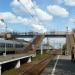 Пешеходный мост через железнодорожные пути на станции Гривно в городе Подольск