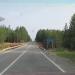 Автомобильный мост через канал (дублёр реки Колонги) в городе Североуральск