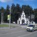 Въездные ворота со звонницей и часами в городе Иваново