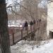 Пешеходный мост в городе Екатеринбург
