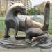 Бронзовая скульптура «Морские котики» в городе Москва