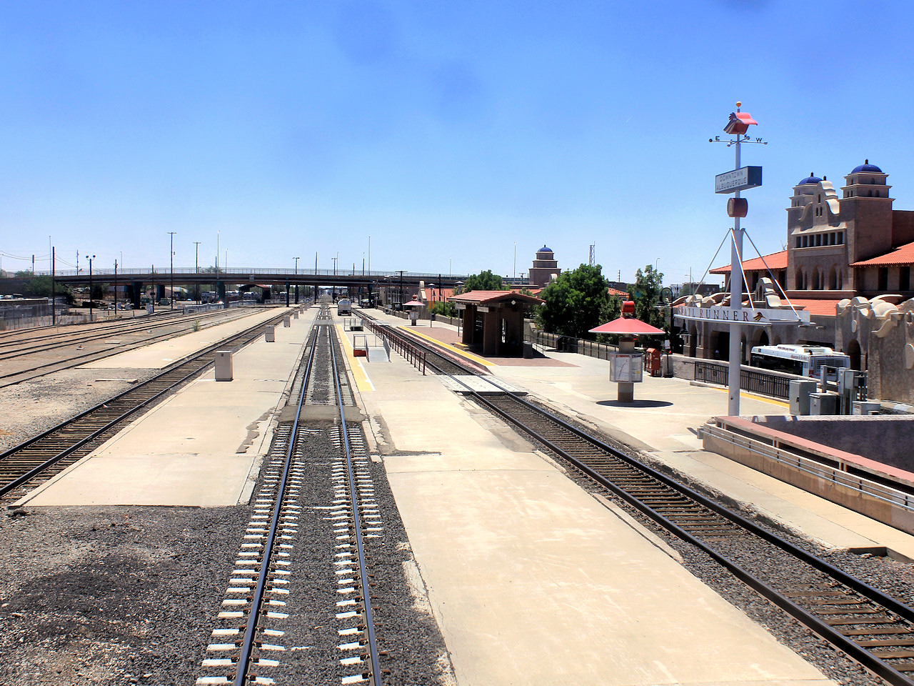 New Mexico Rail Runner Downtown Station Albuquerque, New Mexico