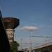 Water tower in Antwerp city