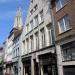 Traditional town mansion in Antwerp city