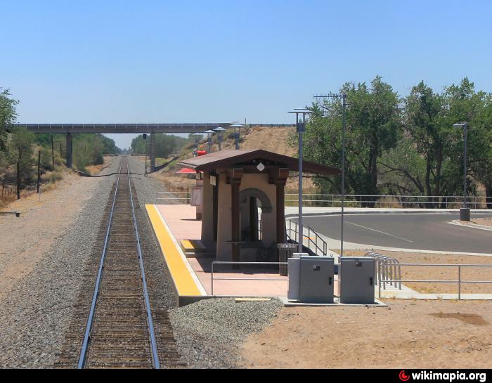 Sandia Pueblo RailRunner station