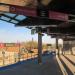 Western CTA Pink Line Station in Chicago, Illinois city