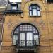 Art Nouveau townhouse in Antwerp city