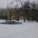 Нерабочий фонтан Мира в городе Красноярск