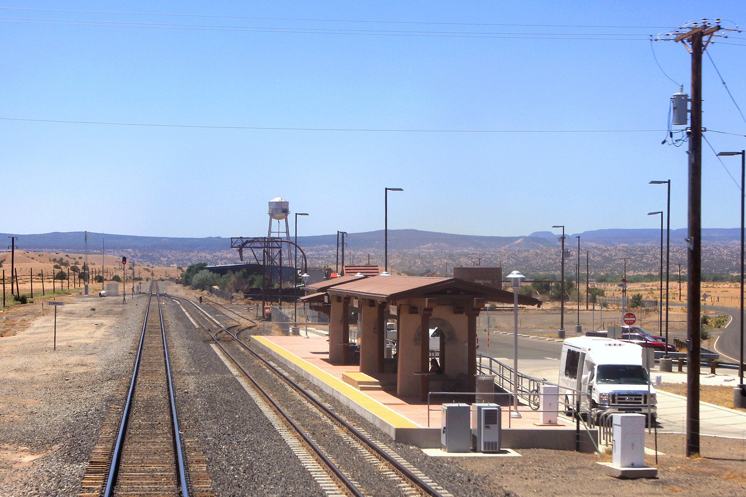 Rail Runner Kewa Pueblo Station