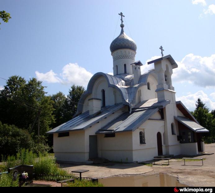 Храм Воскресения Христова в Орлецах Псков