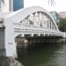 Elgin Bridge in Republic of Singapore city