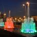 Набережная с «поющими» фонтанами в городе Казань