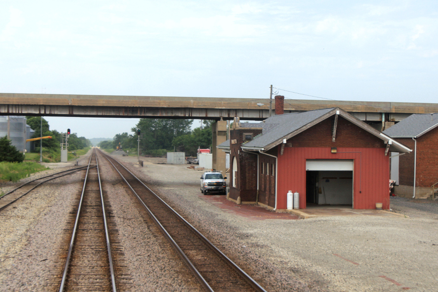 ATSF Henrietta, MO Sta
