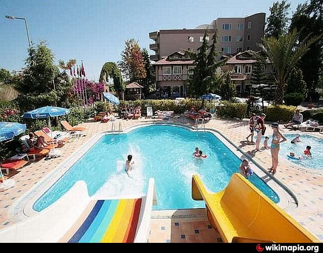 Mini Aquapark with 2 slides
