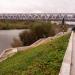 Лестница к воде в городе Красногорск