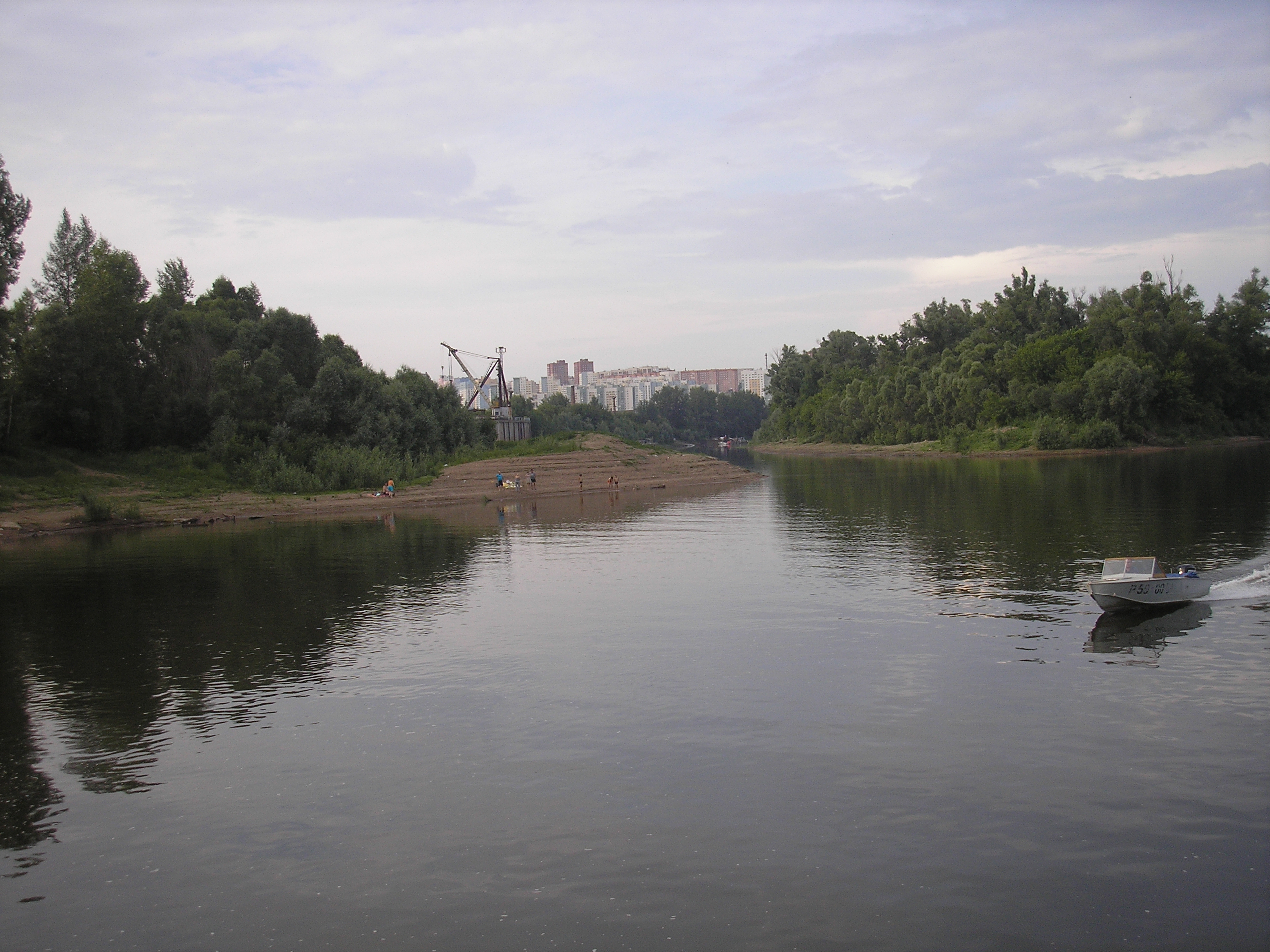 Устье реки Уфа