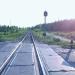 Железнодорожный переезд в городе Плесецк