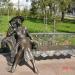 Скульптура «Дама с собачкой» в городе Хабаровск