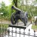 Bronze cannon in Lopatinsky garden in Smolensk city