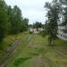 Территория пожарной части в городе Псков