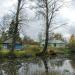 Заводь реки Оредеж в городе Выра