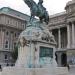 Equestrian statue of Eugene of Savoy in Budapest city