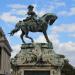 Equestrian statue of Eugene of Savoy in Budapest city