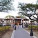 Parque del centro historico en la ciudad de Campeche