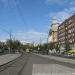 Tram station 47, 49 in Budapest city