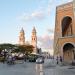 Parque del centro historico en la ciudad de Campeche