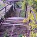 Металлическая лестница в городе Кривой Рог