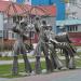 Скульптурная композиция «Осень» из цикла «Времена года» в городе Ханты-Мансийск