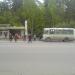Автобусная остановка «Максима Горького» в городе Берёзовский