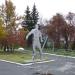 Скульптура «Футболист» в городе Екатеринбург