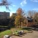 Пешеходный мост через ручей Поныри в городе Щёлково