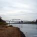 Railway bridge over the Western Dvina river