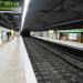 Estación de Diagonal (línea L3 Metro de Barcelona) en la ciudad de Barcelona