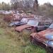 The car cemetery in Båstnäs