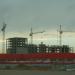 Снесённый жилой комплекс «Бесоба» в городе Караганда