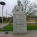 Monument to Soviet engineer and designer of rocket engines Valentin Glushko