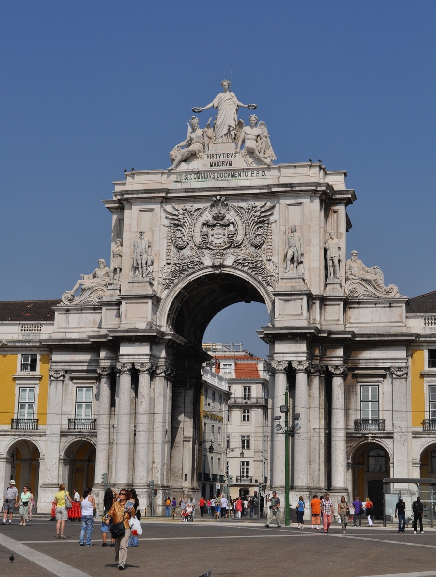 Arco do Triunfo da Rua Augusta Lisboa arch (en)