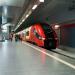 Warsaw Chopin Airport railway station in Warsaw city